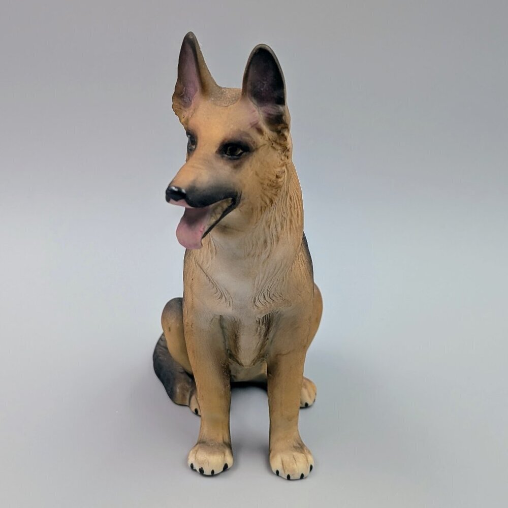 Vintage Aldon Porcelain German Shepherd Figurine: Midcentury Collectible - Picture 3 of 8